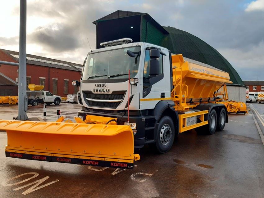 New 6x4 gritting lorry to keep Doncaster’s roads saf | IVECO Dealership