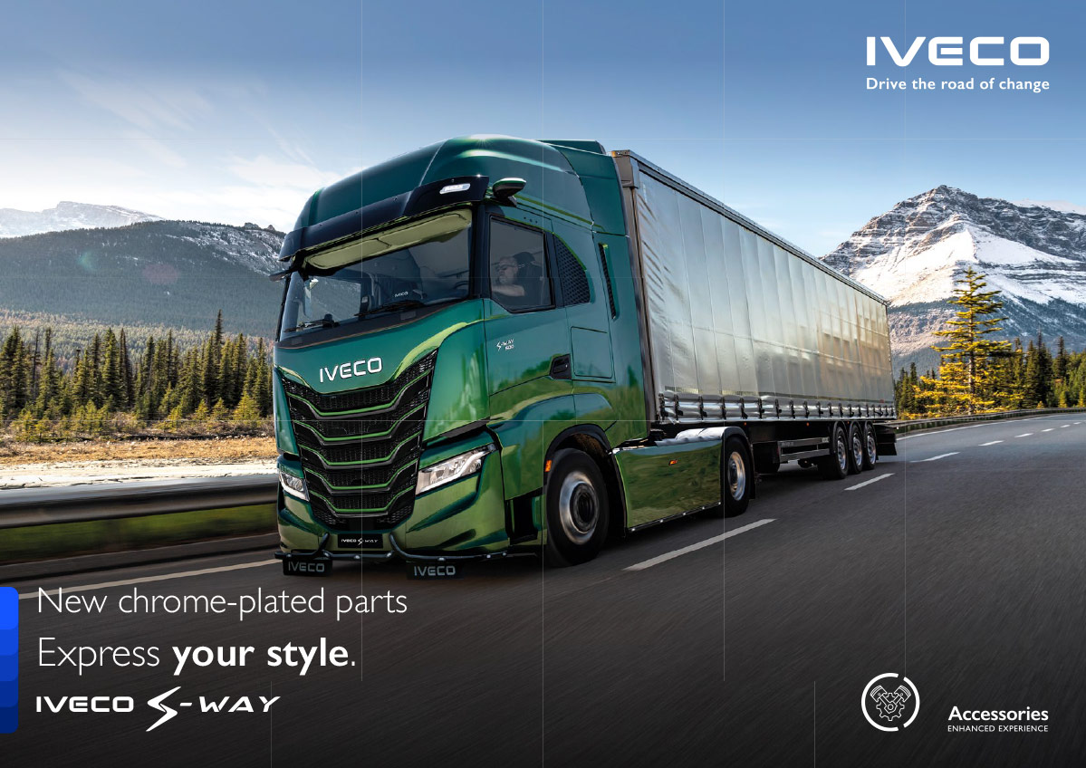 IVECO S-WAY Chrome Plates Parts