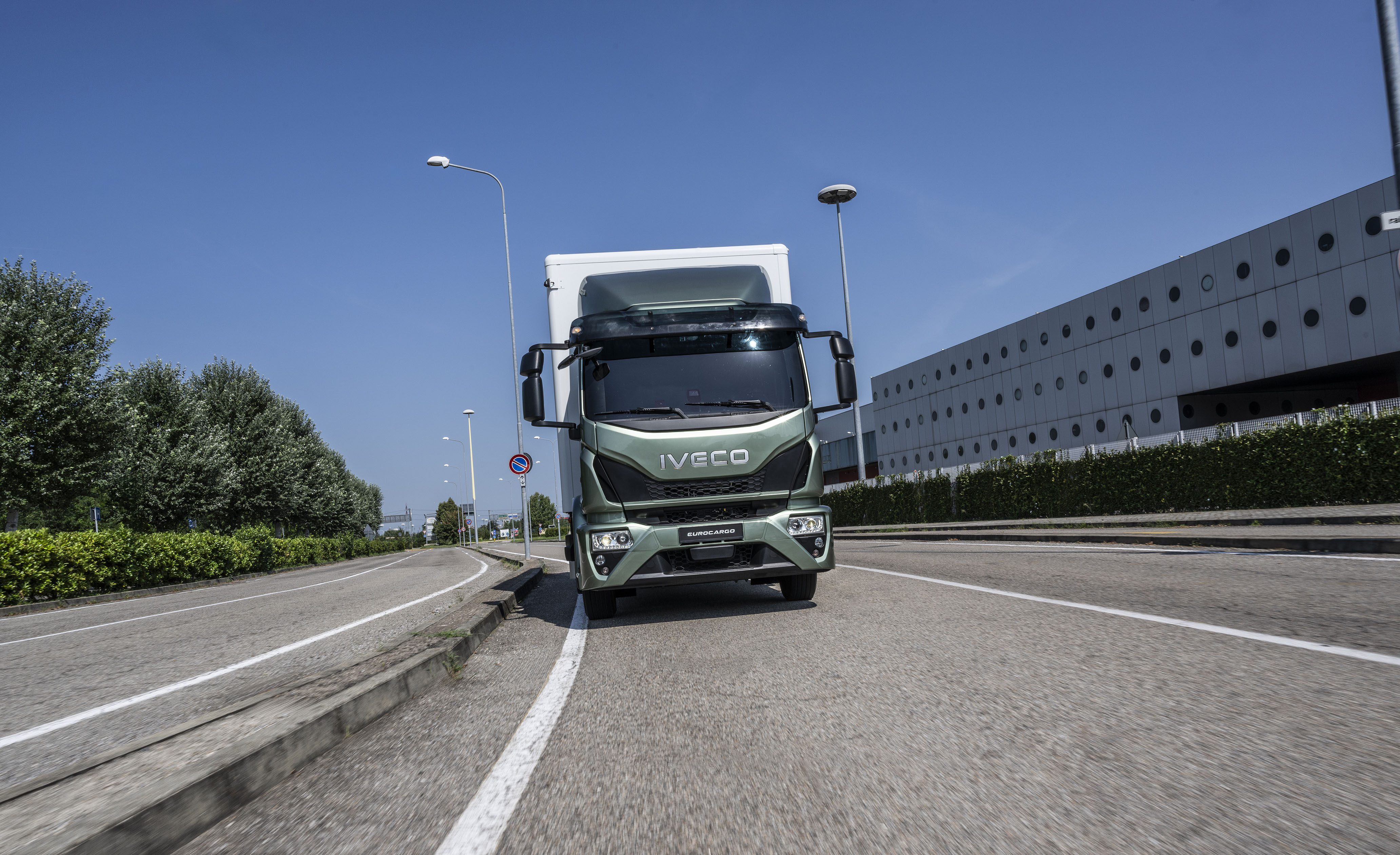 IVECO Eurocargo on main road