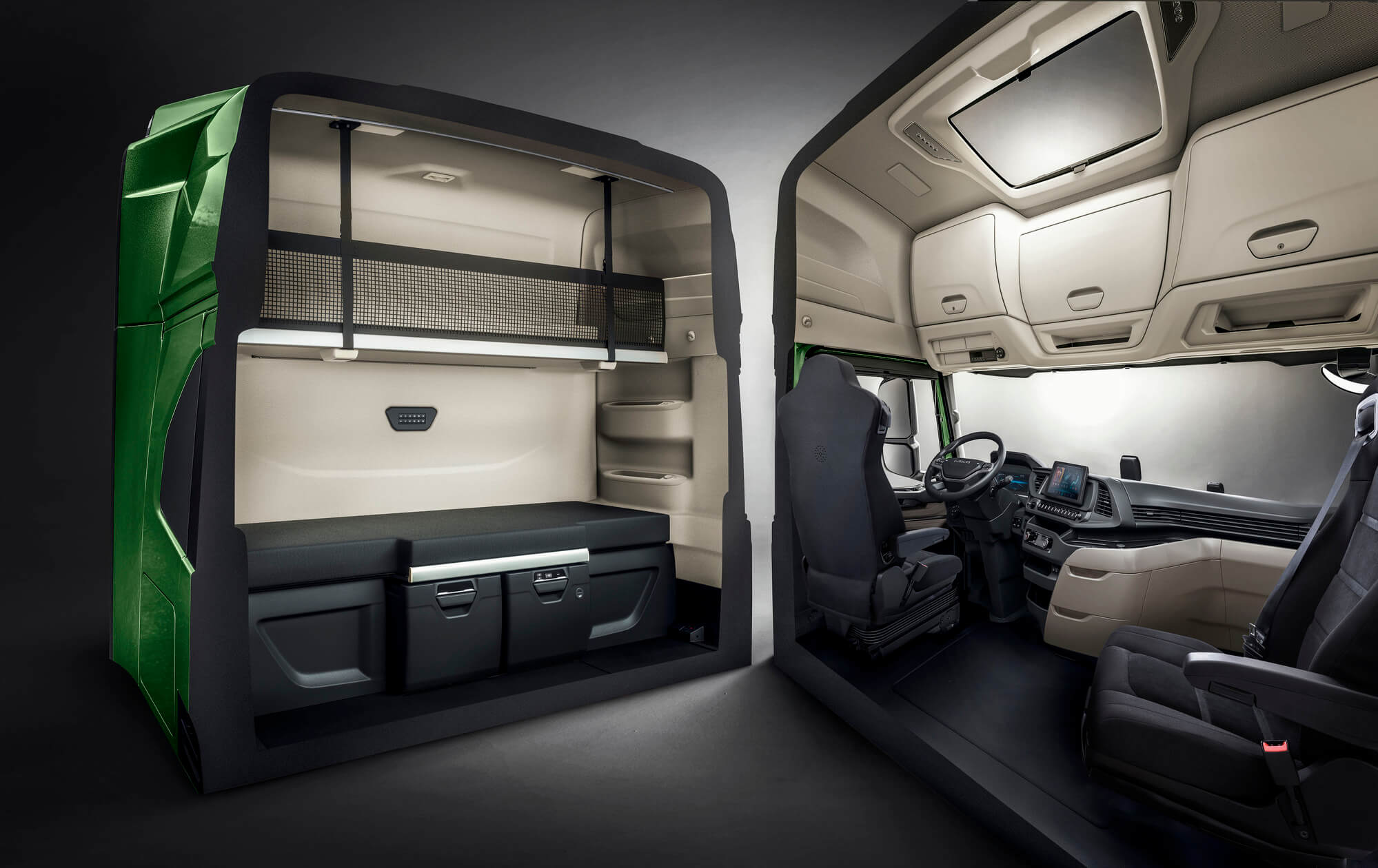 IVECO S-eWay Cabin area