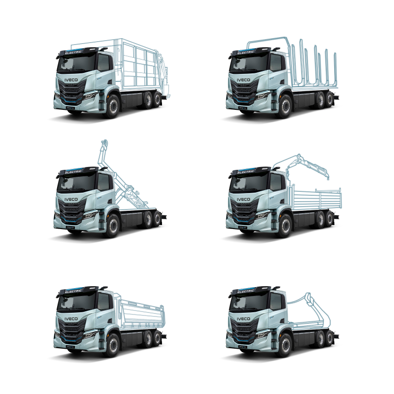 IVECO S-eWay variations.